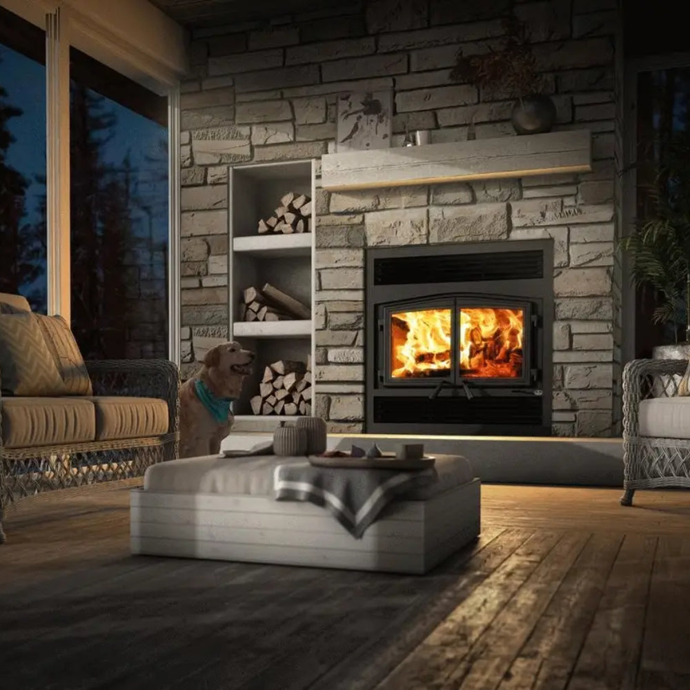 Osburn Stratford II Non-catalytic High-end Wood Burning Fireplace OB04007